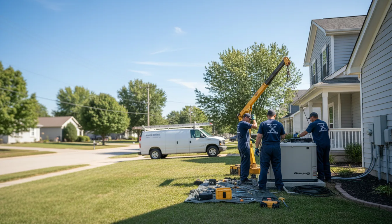 Generator Installation in Holy Cross, IA near me